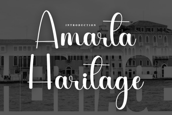 Amarta Haritage: Elevate Your Brand with Artisanal Typography