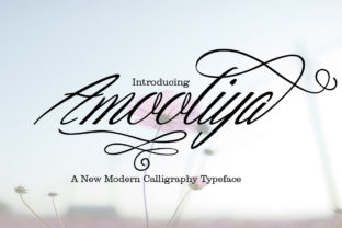 Amooliya: Elevating Your Design with Elegant Brush Script