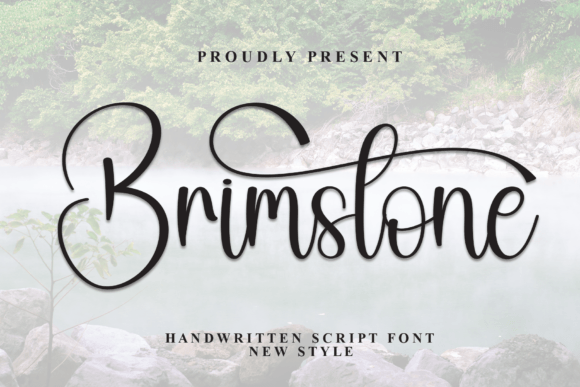 Brimstone: Elevate Your Visual Design with Elegant Script Typography