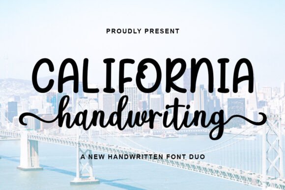 California Handwriting Duo: Elevate Your Design Projects