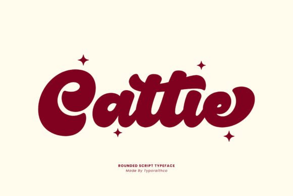 Cattie: Adding Playful Retro Charm to Your Designs