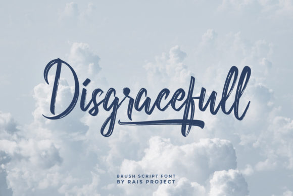 Elevate Your Visual Storytelling with the Disgracefull Font
