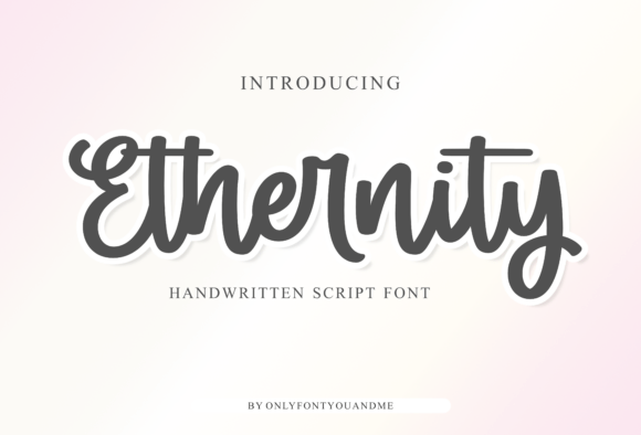 Ethernity: Mastering Contemporary Handwritten Elegance