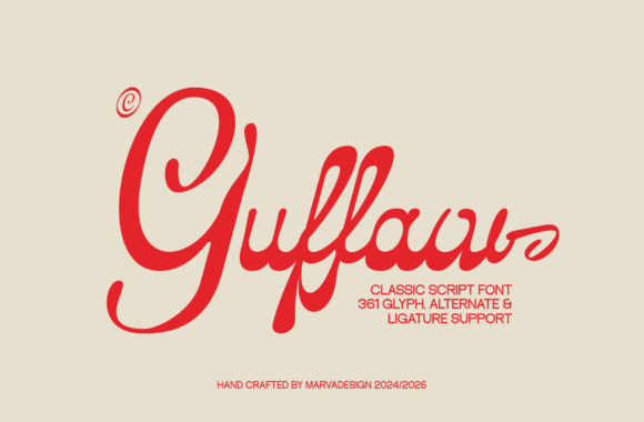 Guffaw: A Typeface with Retro Soul and Modern Spark