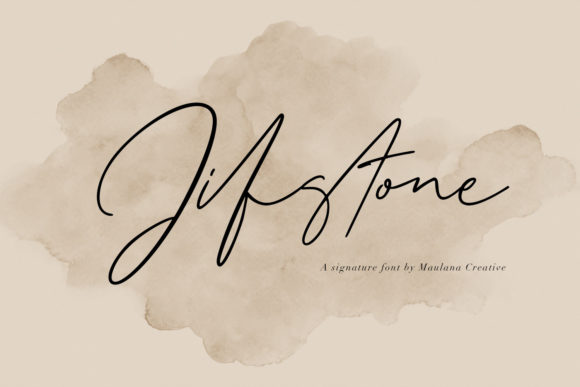 Jifstone: A Modern Script for Elegant Branding