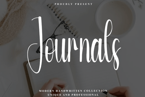 Journals: The Handwritten Font for Authentic Branding