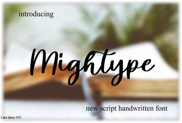 Mightype: Elevating Brand Identity with Elegant Script Typography