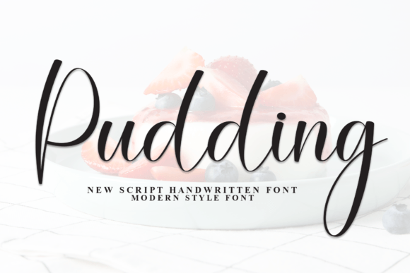 Pudding: The Elegant Script Font for Modern Design