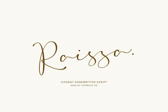 Raissa: Elevate Your Design with Elegant Script