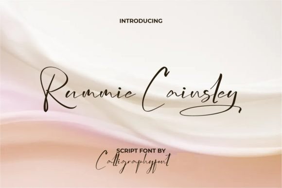 Rummie Cainsley: Elevating Design with Elegant Script