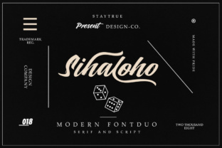 Sihaloho: The Bold Font Duo for Modern Design