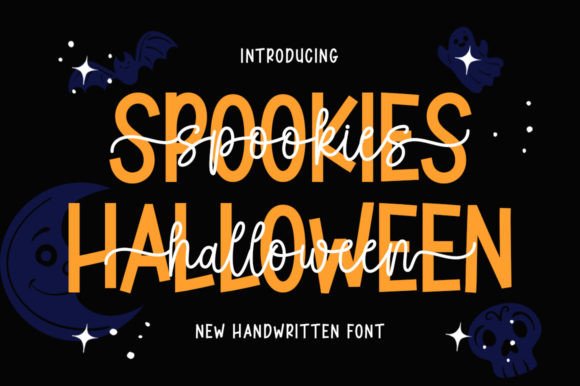 Spooky Halloween Font: A Stylish Design Duo