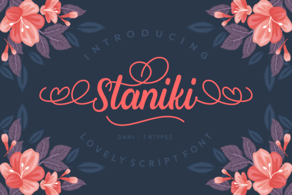 Staniki: Elevating Design with Elegant Script Typography