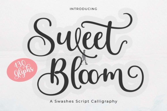 Sweet Bloom: A Handmade Script Font for Modern Design