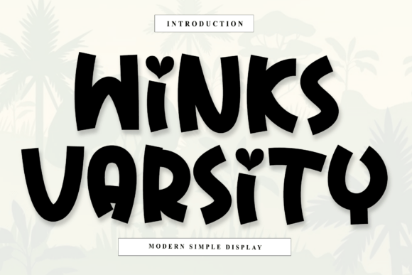 Winks Varsity: A Script Font for Artisanal Branding